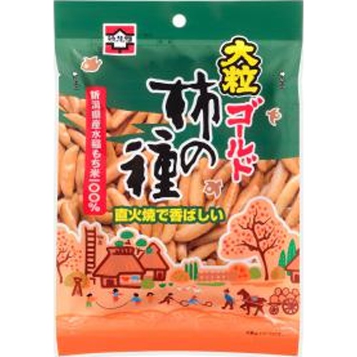 Naniwaya Large Grain Gold Kaki no Tane 80g Special Order Product [Purchase Quantity 12]
