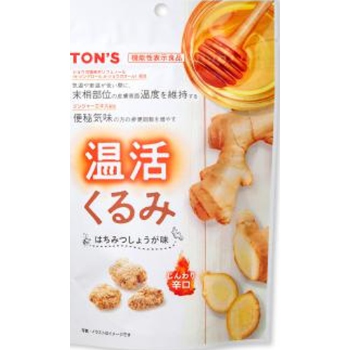 Oriental Nuts Warm Activity Walnuts Honey Ginger Flavor 64g Special Order Item 【Purchase Quantity 10 Packs】