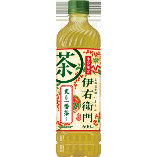 Iyemon Roasted First Tea 600ml 【Purchase Quantity: 24 Bottles】