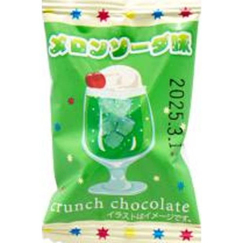 Realize Melon Soda Flavor Crunch Chocolate Special Order Item [Purchase Quantity: 480 Pieces] (Delivery may take some time)