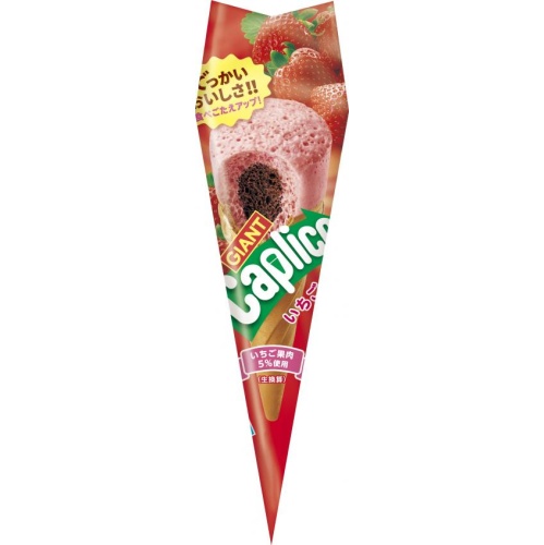 Glico Giant Caplico Strawberry 1 Piece Special Order Item 【Purchase Quantity 10 Pieces】