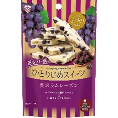 Glory Hall Exclusive Sweets Luxurious Rum Raisin 55g Special Order Item 【Purchase Quantity 6 Pieces】