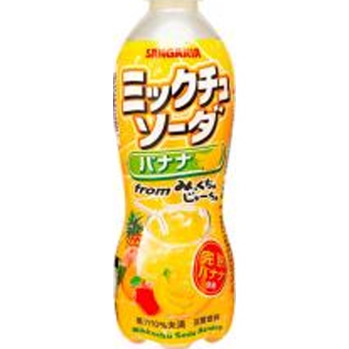 Sangaria Mixchu Soda Banana P 450ml  Special Order Item [Purchase Quantity 24 pieces]