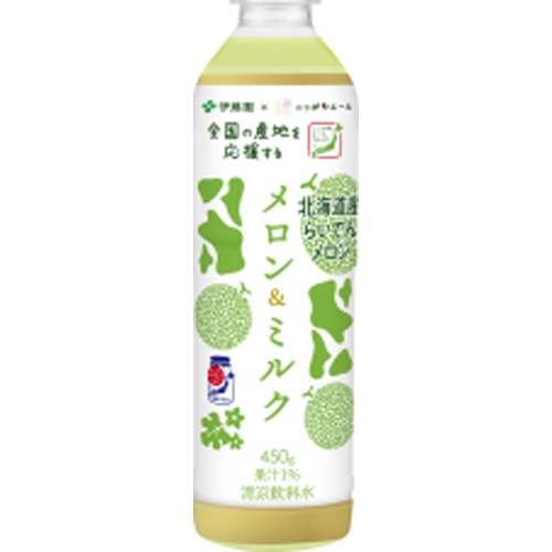 Itō En Nippon Era Melon & Milk P450 Mail Order Item [24 pieces per purchase]