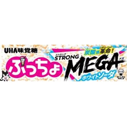 Flavor Candy Puccho Mega White Soda 10 Pieces  [Purchase Quantity 10 Items]