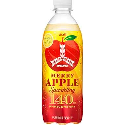Mitsuya MERRYAPPLE Spark P 500ml Special Order Item [Purchase Quantity 24]