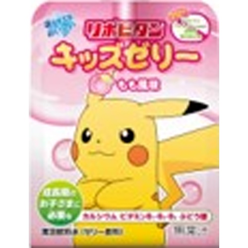 Taisho Lipovitan Kids Jelly Peach Flavor 125g  【Purchase Quantity 6 pcs】