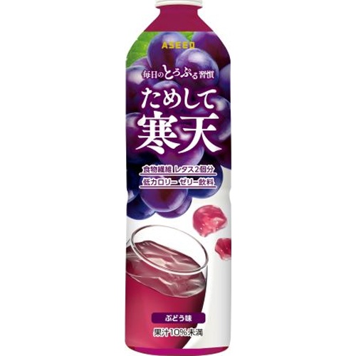 ASEED Tameshite Kanten Grape Flavor 900ml [Purchase Quantity: 12 pieces]