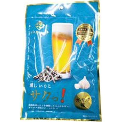 Nagasaki Seafood Smoked Anchovies Crunchy! Garlic Flavor 25g Special Order Item [Minimum Purchase Quantity: 10] (Delivery may take some time)
