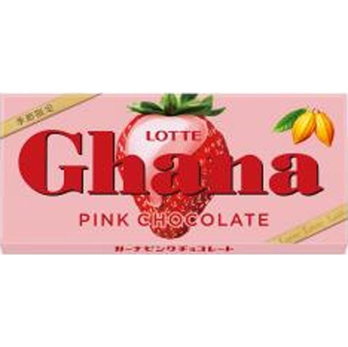 Lotte Ghana Pink Chocolate 45g  【Purchase Quantity 10 Pieces】