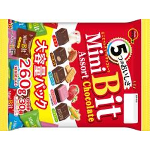 Bourbon Mini Bit Assortment 260g [Limited Quantity] [Purchase Quantity: 12 pieces]