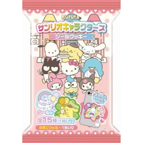 Furuta Sanrio Characters Seal Cookie 1 Piece Special Order Item [Purchase Quantity 120 Pieces]