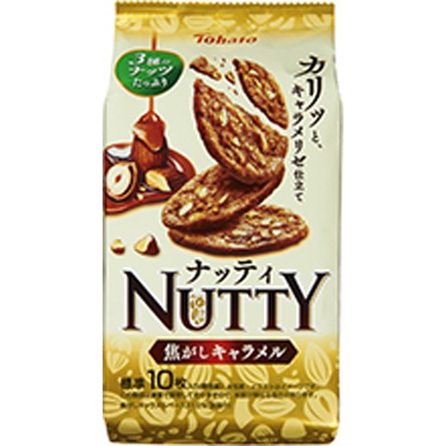 Tohato Nutty Burnt Caramel 40g Special Order Item [Purchase Quantity 12]