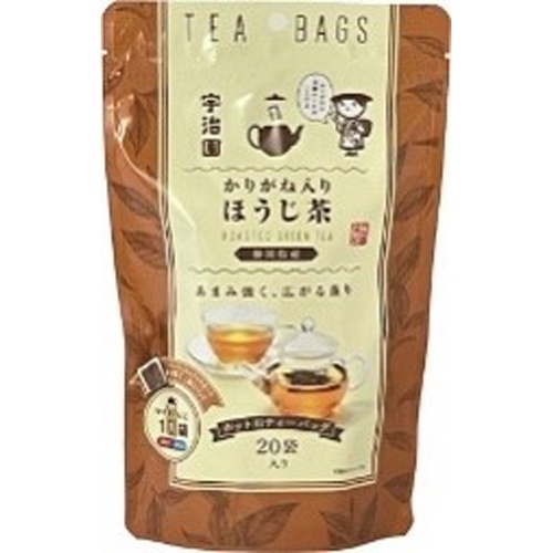 Uji-en Shizuoka Prefecture Karigane Hojicha Tea Bags for Pot  Special Order Item 【Purchase Quantity: 6 Packs】