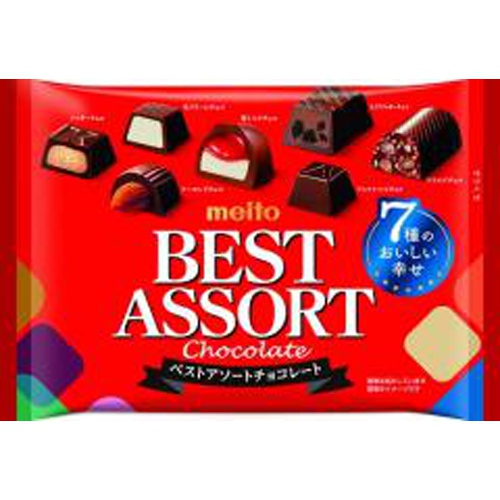 Meito Best Assorted Chocolate 114g Special Order Item 【Purchase Quantity 36 Pieces】