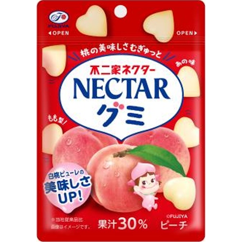 Fujiya Nector Gummy (Peach) 48g  [Purchase Quantity: 10 Units] [Limited Quantity]