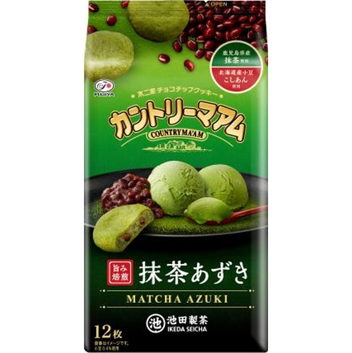 Fujiya Country Ma'am (Matcha Azuki) 12 Pieces  【Purchase Quantity 5】【Limited Quantity】
