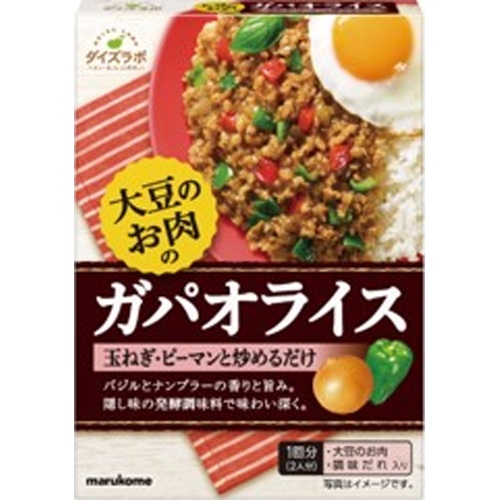Marukome Dais Lab Soy Meat Gapao Rice Base Special Order Item [Purchase Quantity: 40 Units]