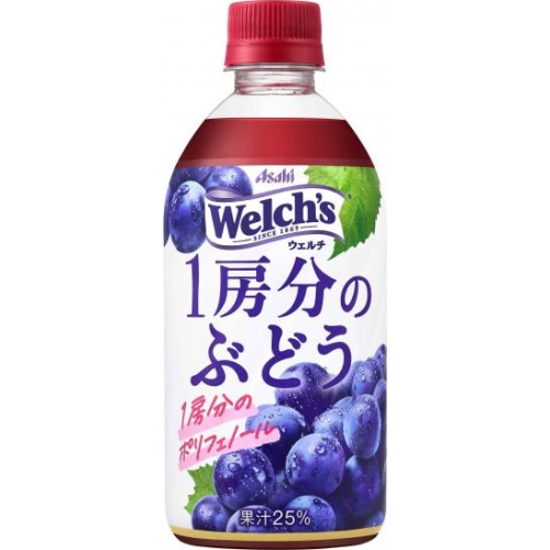 Welch's 1 Bunch of Grapes P470ml 【This Month's Special Beverage】  【Purchase Quantity 24 Cases