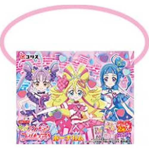 Coris You and Idol Precure Pouch Gum  Special Order Item 【Purchase Quantity 240 pieces】
