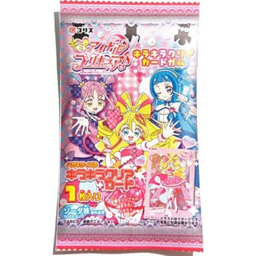 Coris You and Idol Precure Clear Card Gum 【Purchase Quantity 15 Pieces】