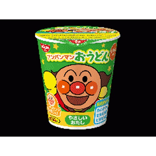 Nissin Anpanman Udon Gentle Broth 【Purchase Quantity: 15 pieces]
