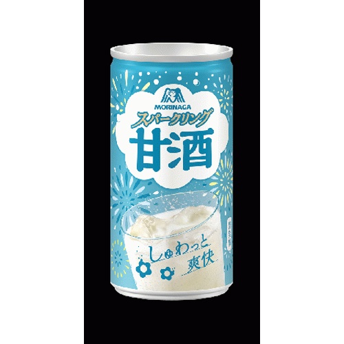 Morinaga Sparkling Amazake Can 190ml  【Purchase Quantity 30 Units】