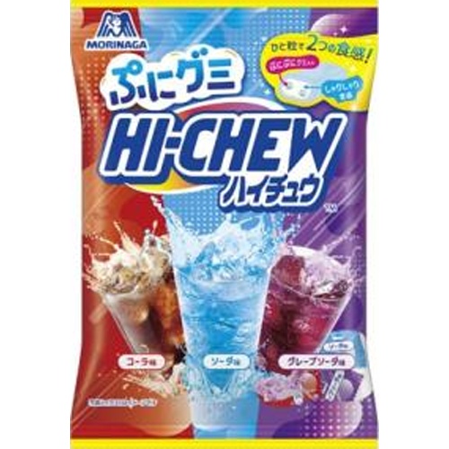 Morinaga Puni Gummy Hi-Chew Drink Assortment 68g  Special Order Item 【Purchase Quantity 64 Pieces】