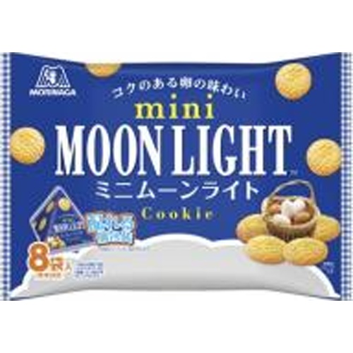 Morinaga Mini Moonlight Large Bag 129g [Snack of the Month Sale] [Purchase Quantity 16]