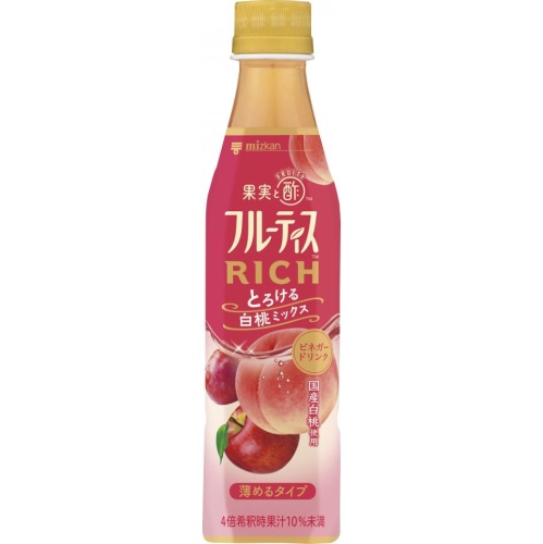 Mizkan Fruity Rich White Peach 350ml Special Order Item 【Purchase Quantity 24 Units】