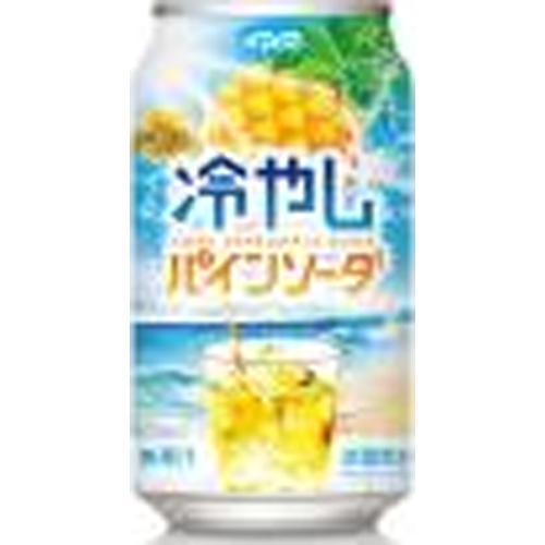 Daito Refreshing Pineapple Soda Can 350ml [This Month's Special Sale Beverage] Special Order Item [Purchase Quantity 24]