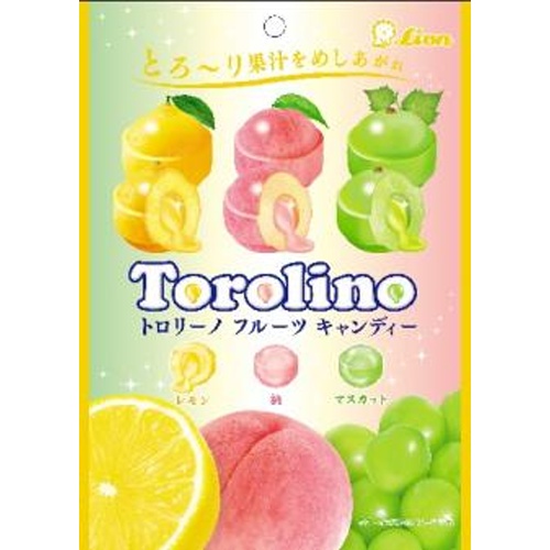 Lion Trolley Fruit Candy 52g [New Product Released on 3/3] Special Order Item [Purchase Quantity: 6]