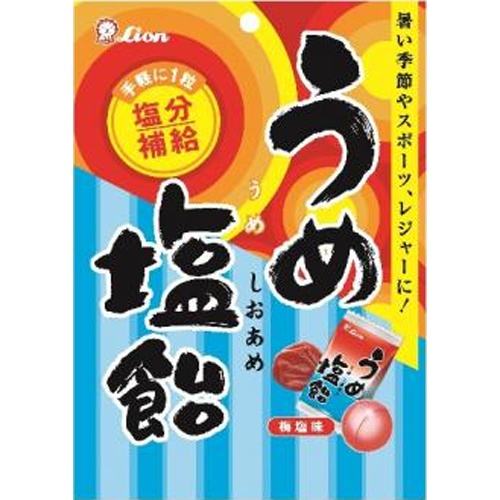 Lion Ume Salt Candy 73g [New Product Released on 3/10] Special Order Item [Purchase Quantity 18]