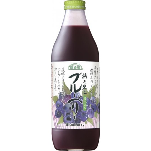 Marukai Junzo Selected Blueberry Bottle 1000ml Special Order Item 【Purchase Quantity: 6 Units】