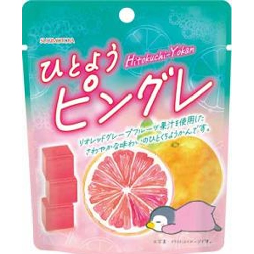 Sugimoto-ya Hitoyou Pink Grapefruit Flavor 80g  【Purchase Quantity: 10 pieces]