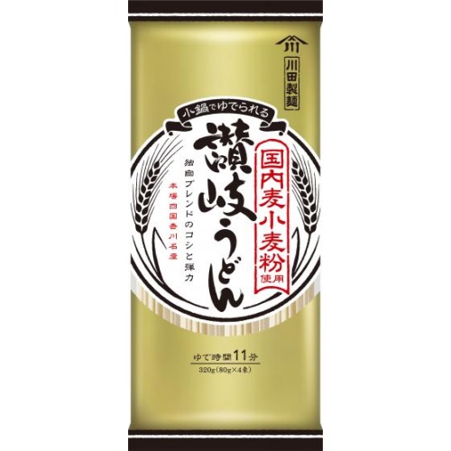 Kawada Seimen Domestic Wheat Flour Sanuki Udon Special Order Item [Purchase Quantity 32]