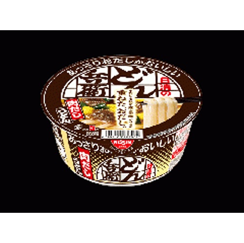 Nissin Light Soup Delicious Donburi Meat Broth Udon [New Product Released on 3/3]  [Purchase Quantity 12 Units]