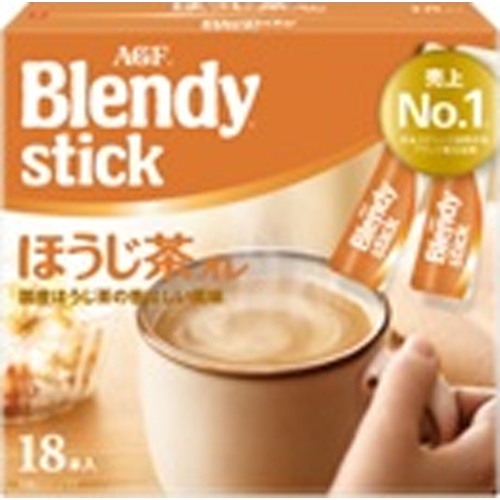 Blendy Stick Hojicha Latte 18 Sticks [New Product Released on 3/3] [This Month's Special Sale on Beverages] [Order Item, Minimum Purchase of 6]
