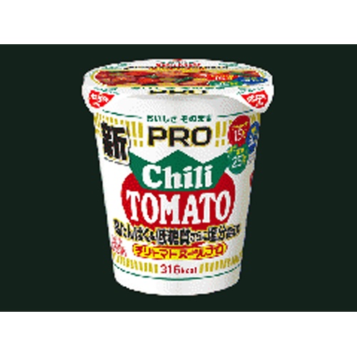 Nissin Cup Noodle PRO Chili Tomato  [Purchase Quantity: 12 Units]