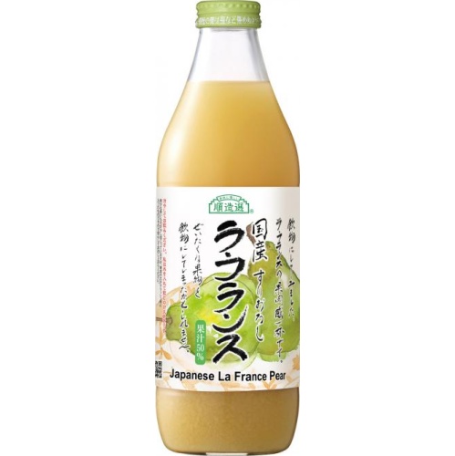 Selected Junzo Pear Juice from Japan 1000ml  【Purchase Quantity 6 pieces】