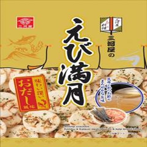 Mikawaya Shrimp Full Moon Broth Flavor [This Month's Special Sale Confectionery]  Mail Order Item [Purchase Quantity 24 pieces]