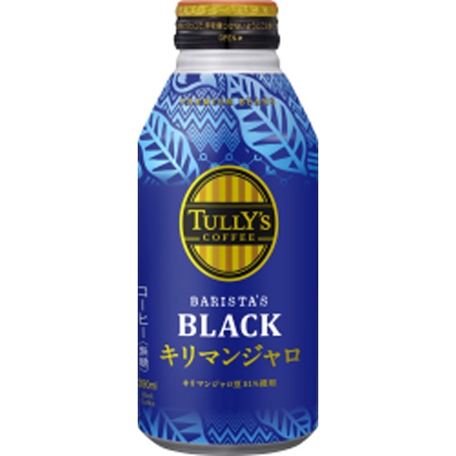 Tully's Kilimanjaro B Can 390ml [New Product Released on 3/10] [This Month's Special Sale Beverage]  [Purchase Quantity: 24]