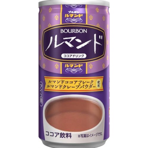 Bourbon Rumando Cocoa Drink Can 180 [New Product Released on 3/4] [Purchase Quantity: 30]