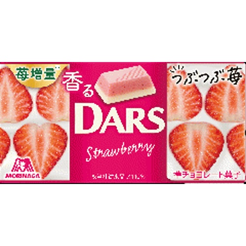 Morinaga Fragrant DARS Strawberry with Bits 12 Pieces [New Product Release on 3/4]  [Purchase Quantity: 10]