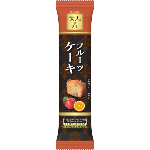 Bourbon Adult Mini Fruit Cake 5 Pieces [New Product Released on 3/4] Special Order Item [Purchase Quantity 80 Pieces]