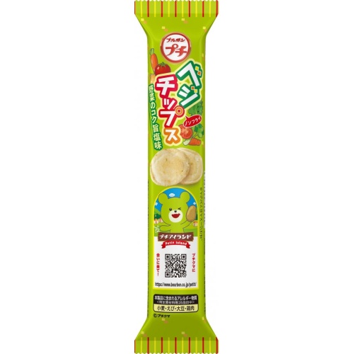 Bourbon Petit Veggie Chips 30g [New Product Released on 3/4] [Purchase Quantity: 10]