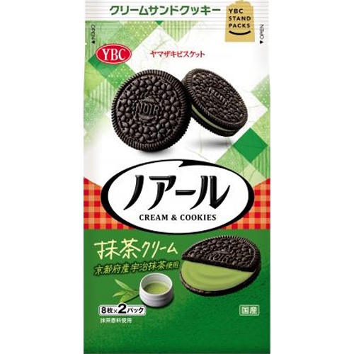 YBC Noir Matcha Cream 16 Pieces [New Product Released 3/6]  [Purchase Quantity 5 Units]