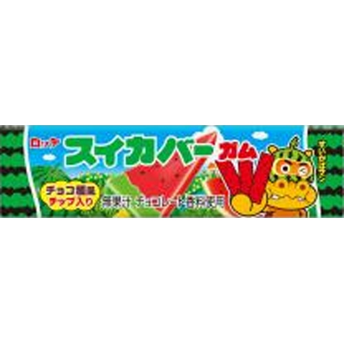 Lotte Watermelon Bar Gum 9 Pieces [New Product Released on 3/11]  [Purchase Quantity 15]