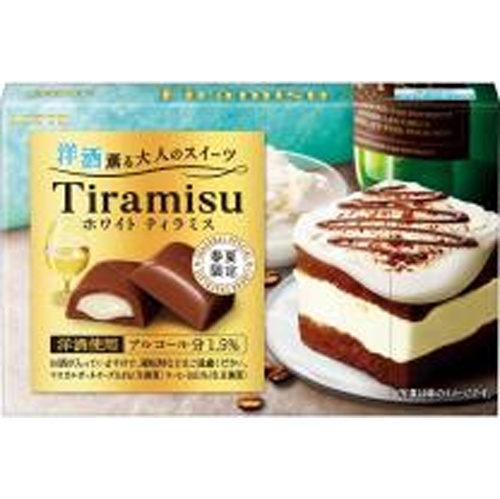 Lotte Adult Sweets White Tiramisu with Liqueur 【New Product Released on 3/11】 【Purchase Quantity 10 Pieces}