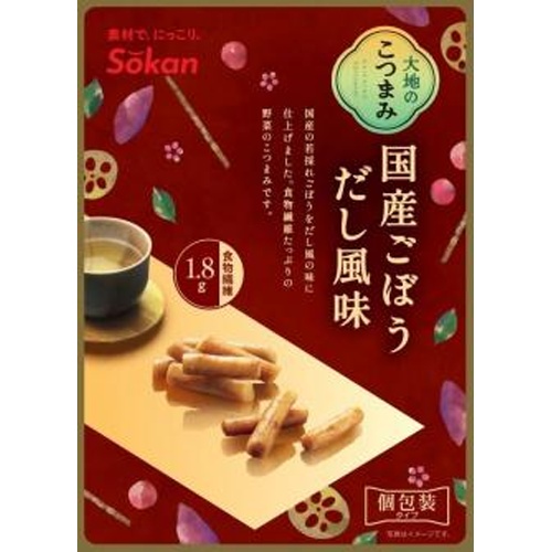 Sozai Katsu Daichi's Domestic Burdock Dashi Flavor 65g Special Order Item [Purchase Quantity 72]